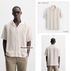 SMC2517 - Z.RA TEXTURED STRIPED SHIRT