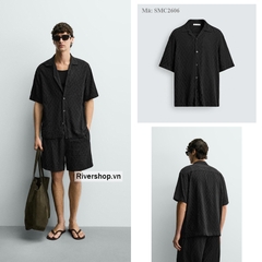 SMC2606 - Z.RA GEOMETRIC JACQUARD SHIRT