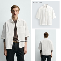 SMC2609 - Z.RA RELAXED FIT COTTON SHIRT