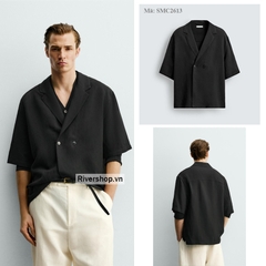 SMC2613 - Z.RA VISCOSE-LINEN KIMONO SHIRT