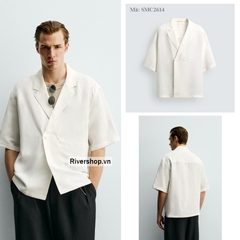 SMC2614 - Z.RA VISCOSE-LINEN KIMONO SHIRT