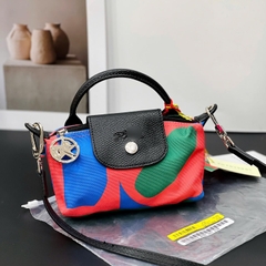 L⭕NGCHMP X ROBERT INDIANA MINI BAG