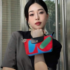 L⭕NGCHMP X ROBERT INDIANA MINI BAG