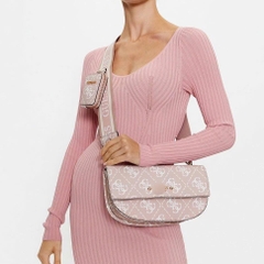 GUES5 REA FLAP SADDLE BAG