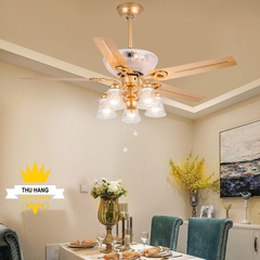 QUẠT ĐÈN TRANG TRÍ  T52-6660FG
