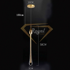 Đèn Thả Pha Lê Giọt Nước - MS1017