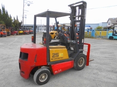 Xe nâng dầu cũ 2.5 tấn SUMITOMO 11-FD25PVIXA số tự động nâng cao 4m đời 1996 - D2F-01963