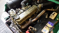 Xe nâng dầu cũ 3.5 tấn MITSUBISHI FD35AT số tự động động cơ S4S 4 máy bộ gật gù lốp kép nâng cao 4m đời 2013 - F14E-80802