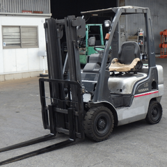 Xe nâng dầu cũ 1.5 tấn NISSAN FL01A18 Số Tự Động Đời 2005 (Nhật Bãi)