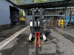 Xe nâng điện đứng lái cũ 1.5 tấn NYK FBRM15-80 Đời 2019 (Chui Cont - Dịch Giá)