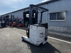 Xe nâng điện đứng lái 1.5 tấn NYK Nichiyu FBRM15-80-400 cũ Nhật bãi nâng cao 4m đời 2015 - 131E-00609