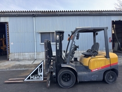 Xe nâng dầu cũ 2.5 tấn TCM FD25T3 Đời 2007 (Số Tự Động - Gật Gù)