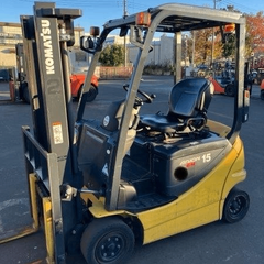 Xe nâng điện cũ ngồi lái 1.5 tấn KOMATSU FB15-12 Đời 2012 (Khung 3m)
