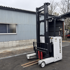 Xe nâng điện đứng lái cũ 1.5 tấn NYK FBRM14-85-450 Đời 2019 (Nâng 4.5m)