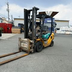 Xe nâng dầu cũ 2.5 tấn KOMATSU FD25T-16 mâm xoay dịch càng số tự động đời 2007 - 727142