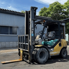 Xe nâng dầu 3 tấn Komatsu FD30C-16 Gật Gù Lốp Kép - 748813 (Số sàn, cao 4m)
