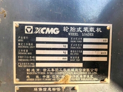 Máy xúc lật cũ XCMG LW500HV Trung Quốc gầu 3.6m3 đời 2021 lướt - B19647