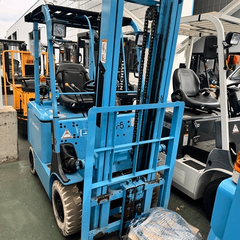 Xe nâng điện cũ ngồi lái 1.5 tấn TCM FB15-8 Đời Cao 2020 (Cực Đẹp - Pin Khủng)