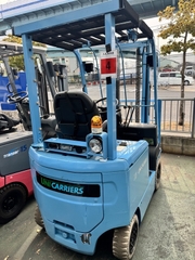 Xe nâng điện cũ ngồi lái 1.5 tấn TCM FB15-8 Đời 2012 (Dung lượng Pin Khủng)