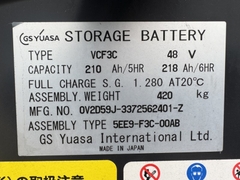 Xe nâng điện đứng lái cũ 1.5 tấn NYK FBRM14-85-450 Đời 2019 (Nâng 4.5m)