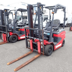 Xe nâng điện cũ ngồi lái 1.5 tấn NYK FB15PN-80-300 Đời 2021 (Đời Cao)