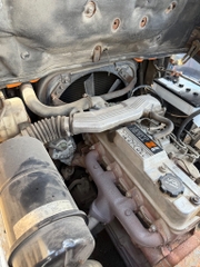 Xe nâng dầu 2,5 tấn TOYOTA 5FD25 số tự động, gật gù nhập Nhật