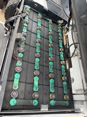 Xe nâng điện cũ ngồi lái 1.5 tấn TCM FB15-8 Đời 2014 (Giá Rẻ)