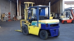 Xe nâng dầu cũ 3.5 tấn KOMATSU FD35-5 Số Tự Động Đời 1995 (Dịch Giá)