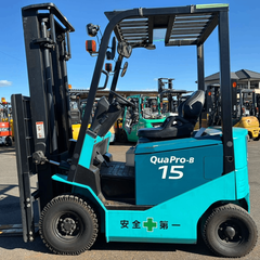Xe nâng điện cũ ngồi lái 1.5 tấn SUMITOMO 41PB15PSXII Đời 2014 (Khung 3.15m)