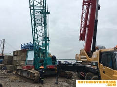 Cho thuê cẩu bánh xích 60 tấn giá rẻ nhất. Liên hệ 0989459456
