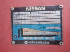 xe nâng 3 tấn số sàn, lốp kép NISSAN FGJ02M30 nhập Nhật siêu đẹp