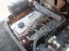 Xe nâng Toyota 8FD25 số tự động nâng cao 4.5 m gật gù, lốp kép