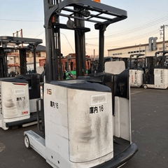 Xe nâng điện đứng lái cũ 1.5 tấn NYK FBRM15-80B Đời 2018 (Nâng 4.5m)