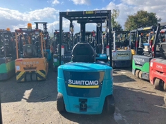 Xe nâng điện cũ ngồi lái 2.5 tấn SUMITOMO 51FB25PXII Đời 2014 (Chui Cont - Dịch Giá)
