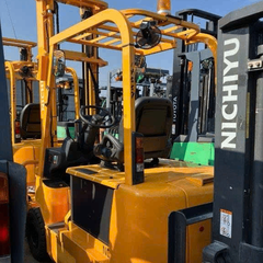 Xe nâng điện cũ ngồi lái 2.5 tấn NYK FB25PN-77B-450SF Đời 2018 (Dịch Giá - Bình Khủng 730Ah)