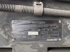 Xe nâng điện 2.5 tấn KOMATSU FE25H-1 pin LITHIUM 72V-360Ah mâm xoay đời 2020 - 309421