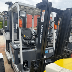 Xe nâng điện cũ ngồi lái 1.5 tấn TCM FB15-8 Đời 2014 (Giá Rẻ)