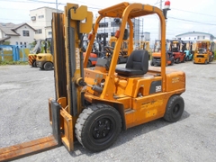 Xe nâng dầu 3 tấn NISSAN FGJ02M30 số sàn cũ Nhật bãi nâng cao 3m - 300030