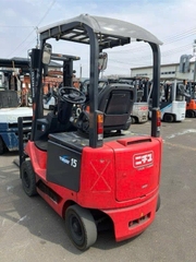 Xe nâng điện cũ ngồi lái 1.5 tấn NYK FB15PN-77B-300 Đời 2017 (Ắc quy Lớn 565Ah)