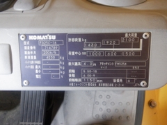 XE NÂNG XĂNG KOMATSU FG25C-16 714789  - Hotline: 096.235.1368