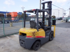 Xe nâng Nhật bãi TCM FD25C13 số sàn, dịch giá, tháp 4m Nhập Nhật cực đẹp