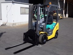 Xe nâng dầu 1,5 tấn KOMATSU FD15C-18 số sàn, mâm xoay – Nhập khẩu từ Nhật Bản, giá rẻ