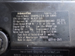 Xe nâng dầu 7 tấn Komatsu FD70-10 số tự động tháp 4m gật gù Nhập Nhật