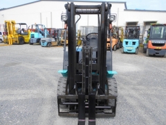 Xe nâng dầu 2,5 tấn SUMITOMO 11-FD25PVIIHA chui container nâng cao 3m dịch càng giá rẻ