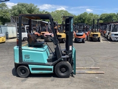 Xe nâng dầu 1,5 tấn SUMITOMO 03-FD15PVIIXA số sàn nhập Nhật giá tiền chục