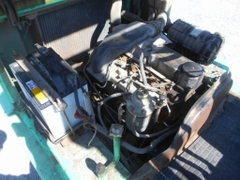 Xe nâng dầu 2,5 tấn MITSUBISHI FD25 số sàn, gật gù, lốp kép giá rẻ Nhập Nhật