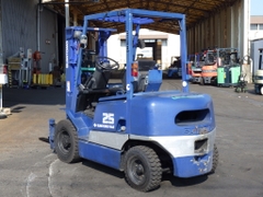 Xe nâng dầu 2,5 tấn SUMITOMO 11-FD25PVIIHA số sàn dịch giá, Nhập Nhật