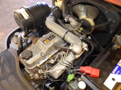 Xe nâng dầu 1,5 tấn TOYOTA 6FD15 số tự động, gật gù nhập Nhật