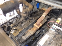 Xe nâng dầu 4,5 tấn KOMATSU FD45-5 số sàn, dịch giá Nhập Nhật cực đẹp