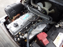 Xe nâng dầu 2,5 tấn TOYOTA 8FD25 số sàn, gật gù (lật đổ), lốp kép, nâng cao 5 m